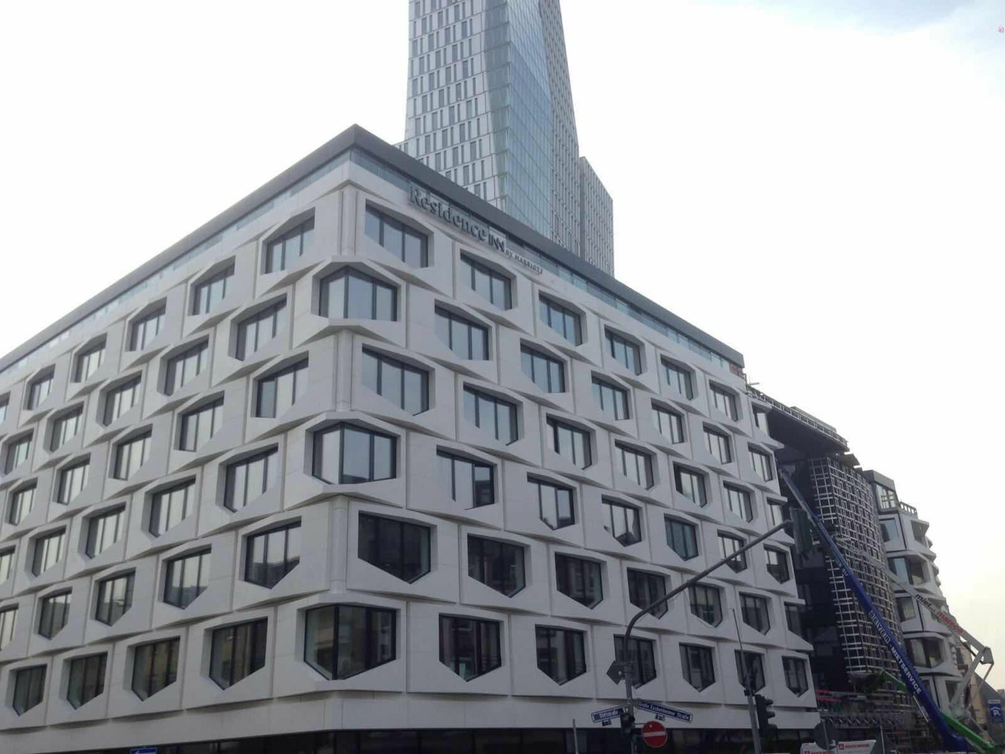 Residence Inn By Marriott Frankfurt City Center Frankfurt am Main Buitenkant foto